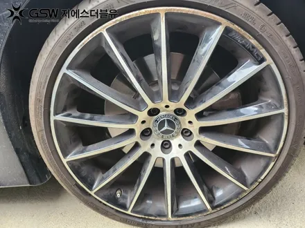 벤츠 휠복원 CLS 450 AMG 20인치휠 다이아컷팅 작업 후기 / 대전 유성구 복용동