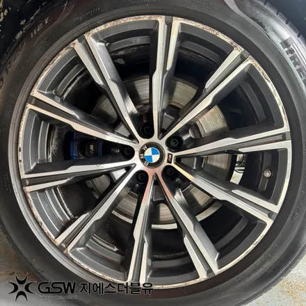 대구 휠복원 BMW X5 20인치휠 다이아컷팅 작업 후기 / 대전 유성구 복용동