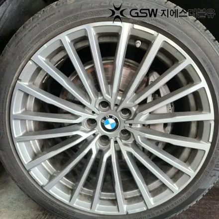 청주 BMW 730LD 20인치휠 다이아컷팅 휠복원 / 대전 유성구 복용동