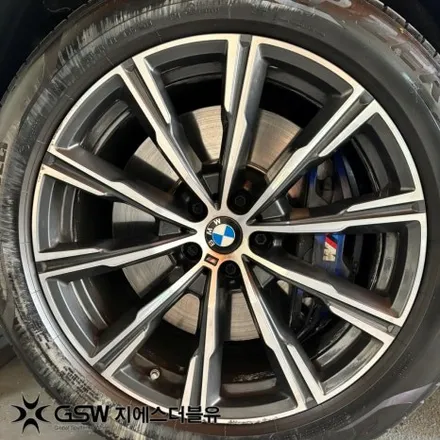 BMW X5 20인치휠 다이아컷팅 분당 휠복원 / 대전 유성구 복용동