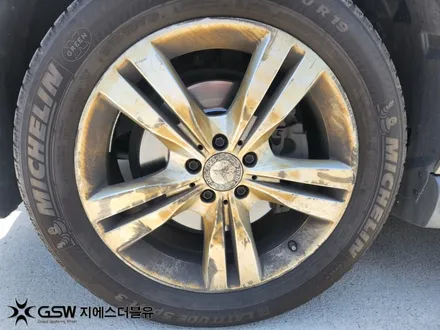 대전 휠도색 벤츠 ML350 19인치휠 반광 스퍼터링 작업 후기 / 대전 유성구 복용동