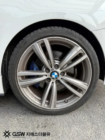 수원 BMW 428i 19인치 휠수리 다이아컷팅 복원 전문점 / 대전 유성구 복용동