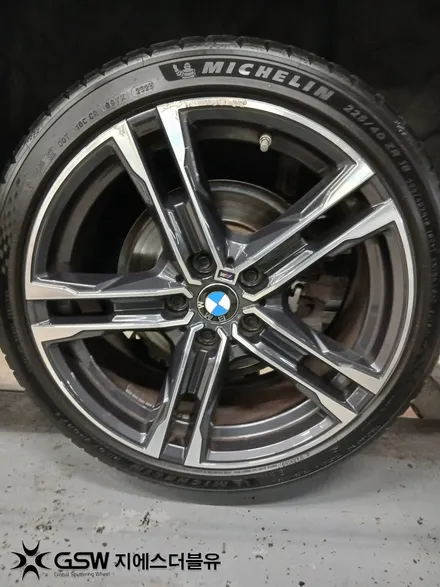 부산 휠복원 전문 BMW 218D 다이아컷팅 복원 / 대전 유성구 복용동
