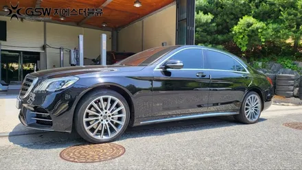대전 벤츠 휠복원 S560 20인치휠 다이아컷팅 작업 후기 / 대전 유성구 복용동