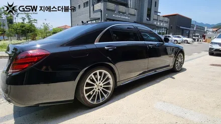 벤츠 휠복원 S560 20인치휠 다이아컷팅 아산 휠복원 / 대전 유성구 복용동