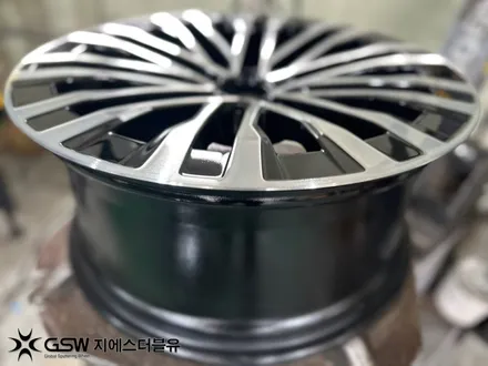 벤츠 S580 20인치휠 다이아컷팅 청주 휠복원 / 대전 유성구 복용동