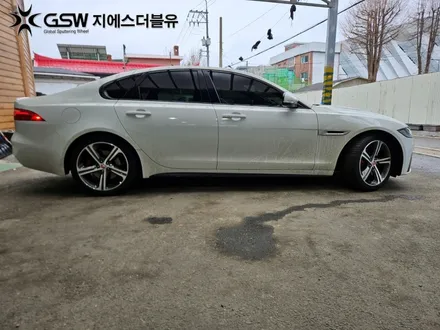 대전 재규어 휠복원 XF 19인치휠 다이아컷팅 휠복원 잘하는 업체! 지에스 더블유! / 대전 유성구 복용동