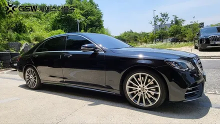 벤츠 휠복원 S560 20인치휠 다이아컷팅 아산 휠복원 / 대전 유성구 복용동