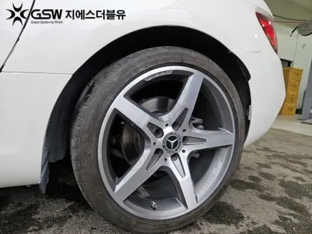 벤츠 휠복원 SLC 18인치휠 다이아컷팅 청주 휠복원 / 대전 유성구 복용동