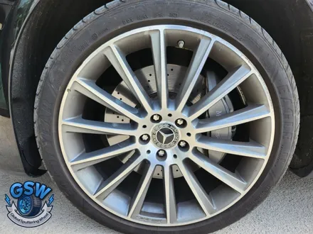 대전 벤츠 S450 순정 20인치 휠 스크래치로 인한 다이아몬드 컷팅 휠 복원 작업 후기입니다~! / 대전 유성구 복용동