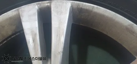 아산 BMW X1 17인치휠 순정휠에서 반광 스퍼터링 휠도색 작업 후기 / 대전 유성구 복용동