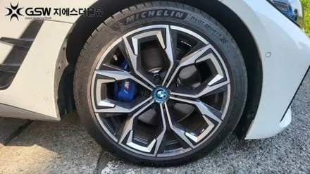 청주 BMW 휠복원 I4 19인치휠 다이아컷팅 휠복원 작업 후기 / 대전 유성구 복용동