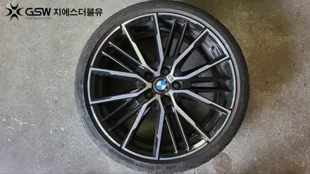 BMW 휠복원 M135I 19인치휠 다이아컷팅 대전 휠복원 / 대전 유성구 복용동