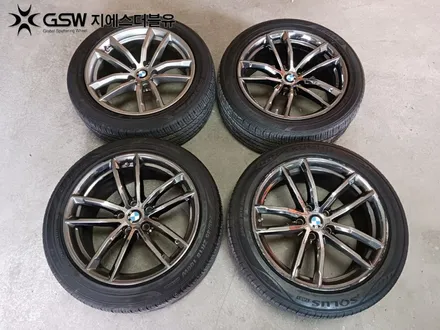 BMW 휠도색 520D 18인치휠 블랙크롬 대전 휠도색 / 대전 유성구 복용동