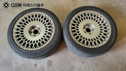 제네시스 휠복원 G90 19인치휠 대전 휠복원 / 대전 유성구 복용동