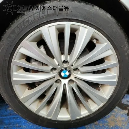 BMW GT 19인치휠 다이아컷팅 평택휠복원 작업 후기 / 대전 유성구 복용동