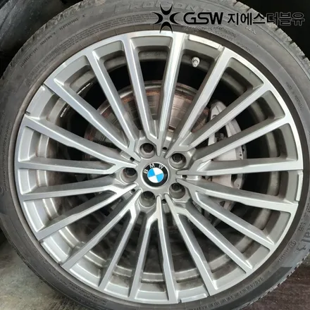 BMW 730LD 20인치휠 다이아컷팅 대전 휠복원 작업 후기 / 대전 유성구 복용동