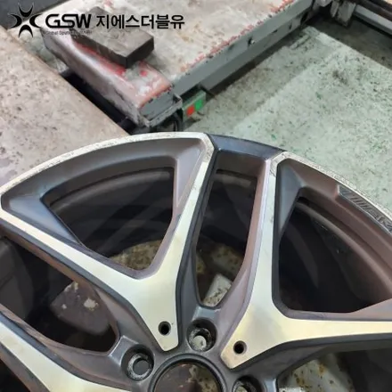 강남 휠복원 벤츠 GLE53 AMG 21인치휠 다이아컷팅 작업 후기 / 대전 유성구 복용동