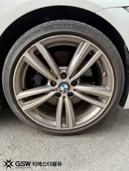 수원 BMW 428i 19인치 휠수리 다이아컷팅 복원 전문점 / 대전 유성구 복용동