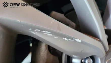 공주 중고휠 그랜저 18인치 다이아컷팅 휠복원 작업 후기입니다. / 대전 유성구 복용동
