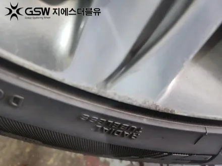 논산 휠도색 기아 K9 1세대 19인치휠 컷팅 휠에서 화이트 크롬 도색 작업 후기 / 대전 유성구 복용동