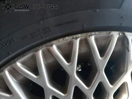 세종 중고휠 제네시스 G80 19인치휠 상처로 인한 휠복원 작업 후기 / 대전 유성구 복용동