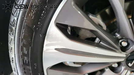 대전 중고휠 기아 K8 18인치휠 다이아컷팅 작업 후기 / 대전 유성구 복용동