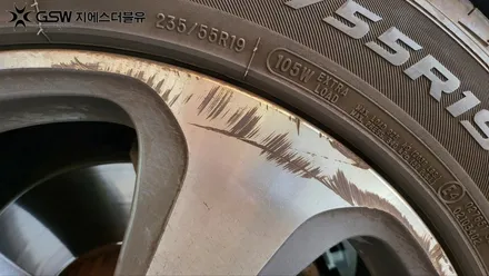 벤츠휠복원 GLS 220D 19인치휠 다이아컷팅 작업 후기 / 대전 유성구 복용동
