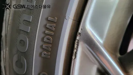 제네시스 G80 19인치휠 대구 휠복원 / 대전 유성구 복용동