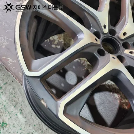 강남 휠복원 벤츠 GLE53 AMG 21인치휠 다이아컷팅 작업 후기 / 대전 유성구 복용동