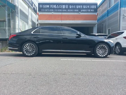 제네시스 eq900 휠수리 휠복원 휠도장 자동차휠도장 자동차휠도색 / 대전 유성구 복용동