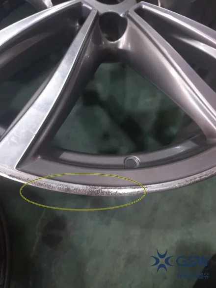 bmw 7시리즈 g바디 19인치 자동차 휠 상처로 인한 휠 복원입니다 / 대전 유성구 복용동
