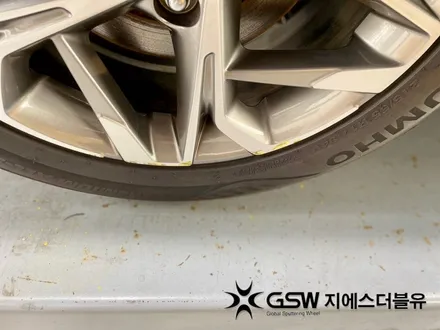 대전 쏘나타 휠복원 17인치 휠분체도장 컷팅 휠 복원 잘하는 곳! / 대전 유성구 복용동