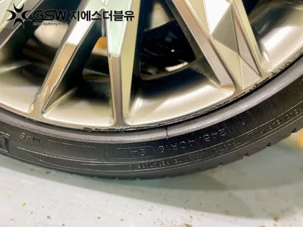 더뉴 그랜저 IG  휠복원 19인치 반광 스크래치 휠 수리장착 후기 / 대전 유성구 복용동