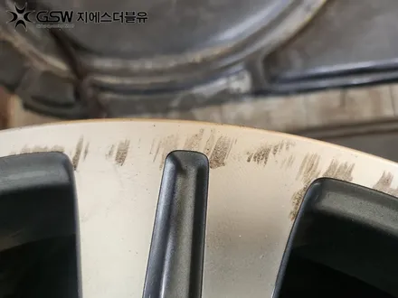 벤츠휠 복원 E450 19인치휠 컷팅휠 작업 후기 / 대전 유성구 복용동