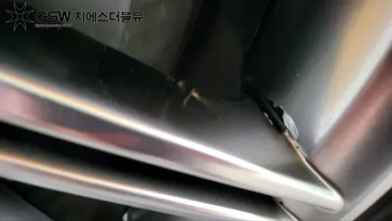 휠복원 기아 K9 19인치휠 반광 스크래치 작업 후기 / 대전 유성구 복용동