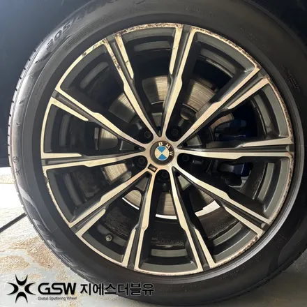 대구 휠복원 BMW X5 20인치휠 다이아컷팅 작업 후기 / 대전 유성구 복용동