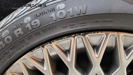 제네시스 G90 19인치휠 반광 스크래치 청주 휠복원 / 대전 유성구 복용동
