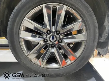 판교 렉스턴 스포츠 20인치휠 화이트 크롬 휠도색 작업 후기 / 대전 유성구 복용동