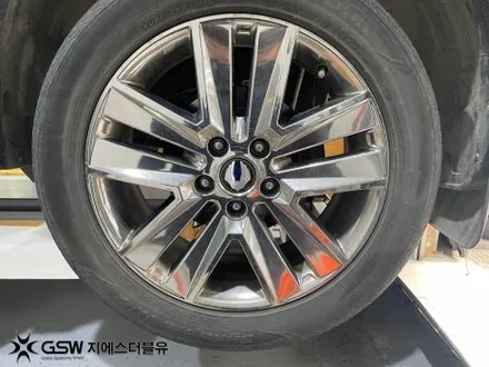 대구 렉스턴 스포츠 20인치휠 화이트 크롬 휠도색 작업 후기 / 대전 유성구 복용동