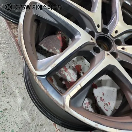 강남 휠복원 벤츠 GLE53 AMG 21인치휠 다이아컷팅 작업 후기 / 대전 유성구 복용동