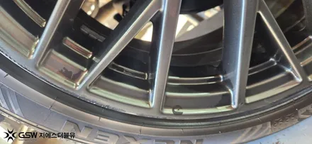 부산 제네시스 G80 19인치 반광 스퍼터링 휠복원 작업 후기 / 대전 유성구 복용동