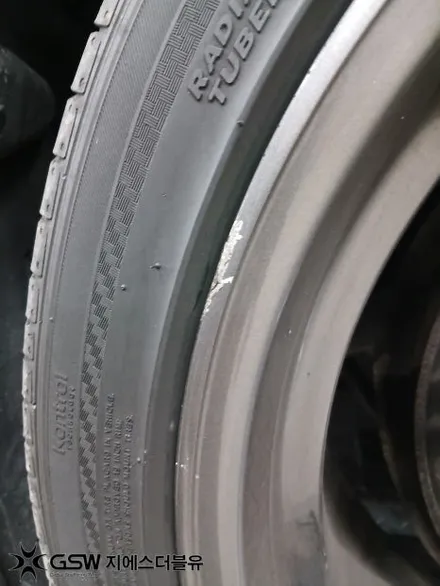 부산 BMW 530D 19인치 휠복원 반광 스퍼터링 스크래치 완벽 제거 / 대전 유성구 복용동