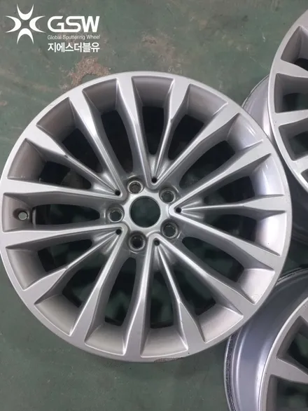 BMW 520D 18인치휠복원 저렴한 휠도색 후기 / 대전 유성구 복용동