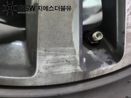 [분당휠복원] 벤츠 E클래스 17인치 휠 상처로 인한 다이아컷팅 휠복원 작업 후기입니다. / 대전 유성구 복용동