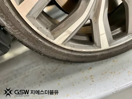 대전 BMW 휠복원 X2 순정 19인치 다이아컷팅 휠 수리복원 장착 / 대전 유성구 복용동