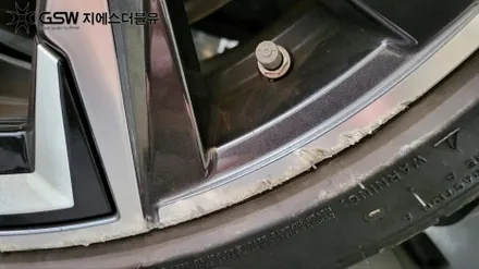 강남 휠복원 BMW i4 19인치 휠 찍힘으로 인한 다이아컷팅 휠 수리 장착 후기 / 대전 유성구 복용동