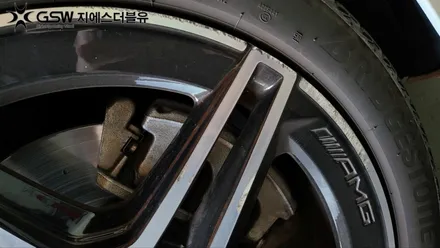일산 휠복원 벤츠 C클래스 18인치휠 다이아컷팅 휠복원 작업 후기 / 대전 유성구 복용동