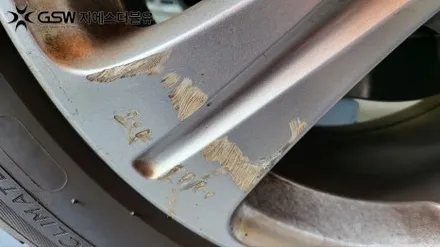 벤츠 E클래스 18인치 자동차휠 복원 작업 후기 / 대전 유성구 복용동