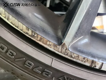 벤츠 휠복원 CLS 450 AMG 20인치휠 다이아컷팅 작업 후기 / 대전 유성구 복용동